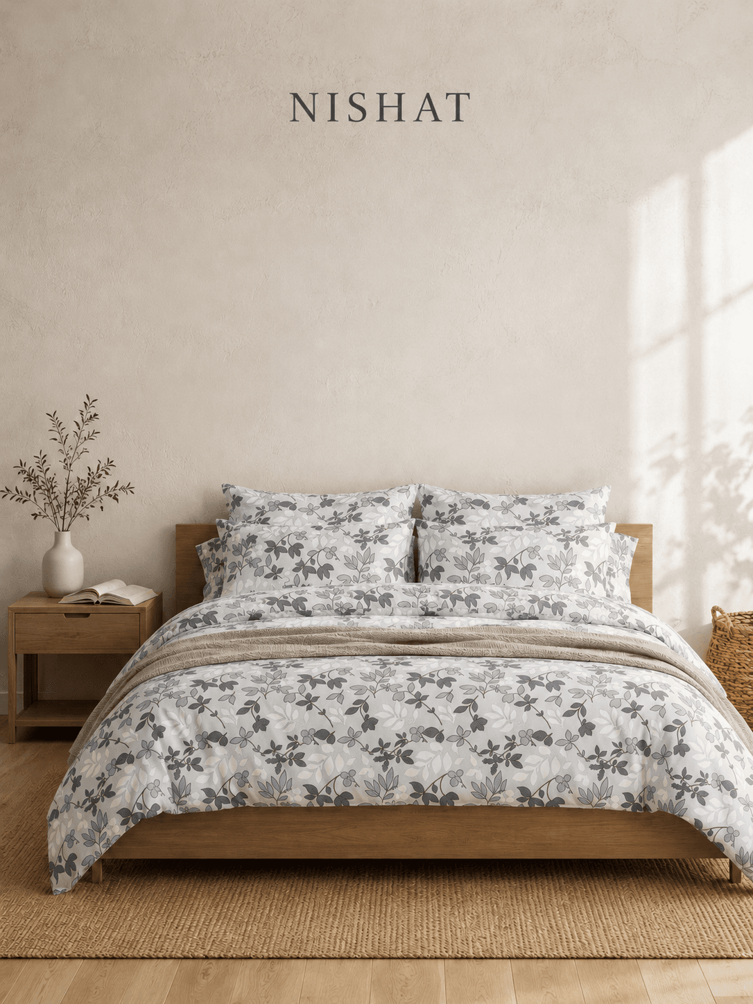 Nishat double bedsheet