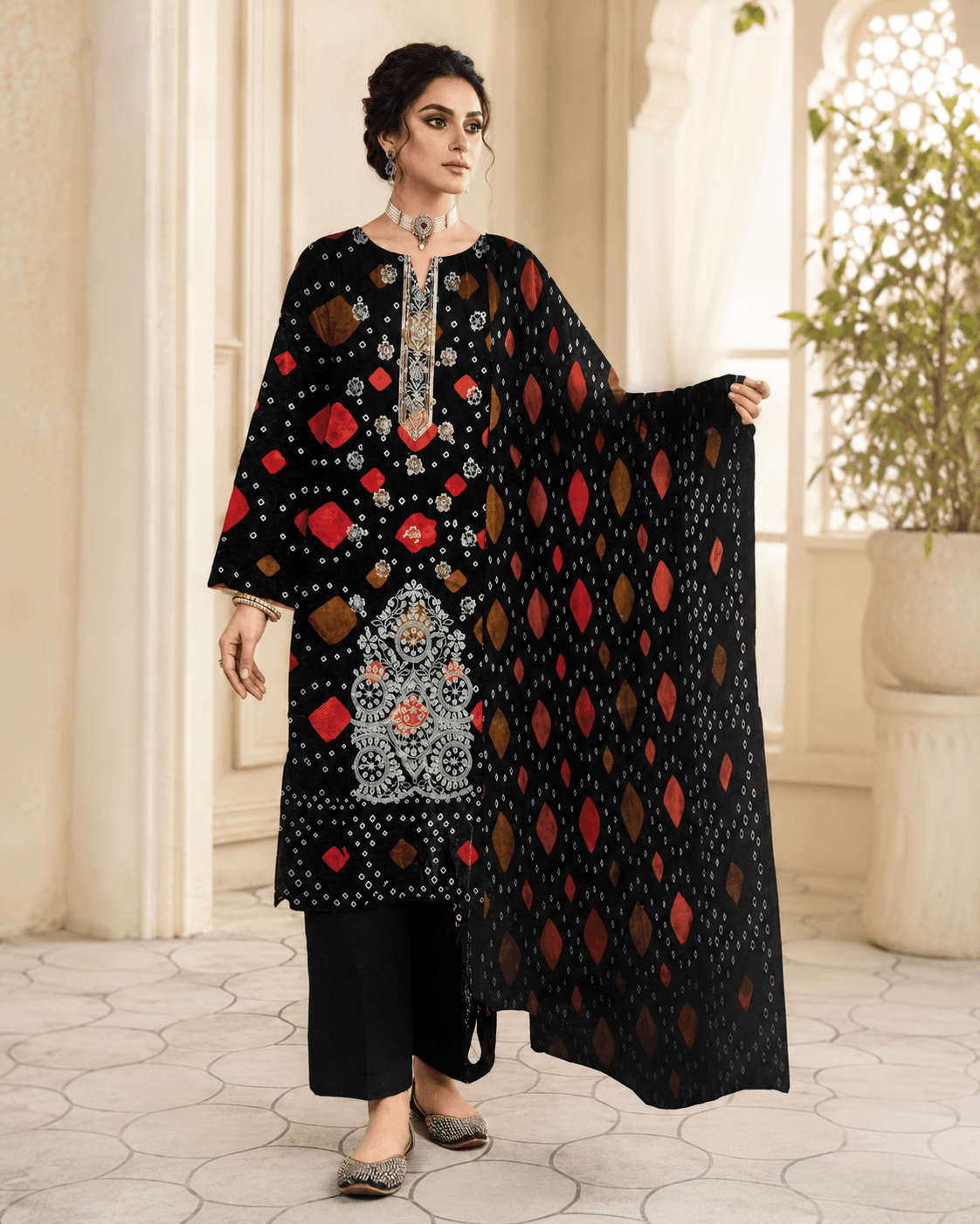3-piece Black Classic Lawn